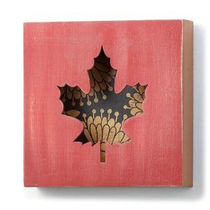 The Nathan Murrell Collection Leaf Shadow Box NEW